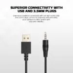 GS206 GROOVE BAR Wired 6W Gaming Speaker - Image 3