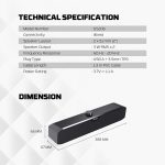 GS206 GROOVE BAR Wired 6W Gaming Speaker - Image 7