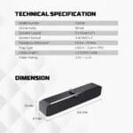 GS206 GROOVE BAR Wired 6W Gaming Speaker - Image 7