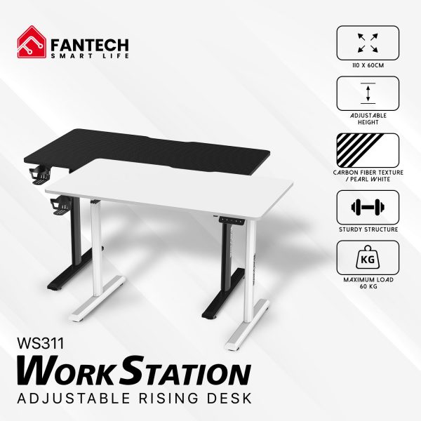WS311 WorkStation Adjustable Rising Desk