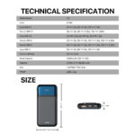 T2 POWERPACK 10000 MAH PORTABLE POWERBANK - Image 4