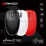 Ariall PRO XD7v2 8K Wireless Gaming Mouse PIXAT3395 Wireless and Wired 8K Polling Rate 53gr Ultralight Mice