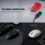 Ariall PRO XD7v2 8K Wireless Gaming Mouse PIXAT3395 Wireless and Wired 8K Polling Rate 53gr Ultralight Mice - Image 10