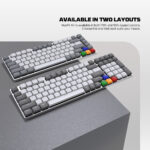 FANTECH SUPER MAXFIT AIR83 MK915 75% LOW PROFILE WIRELESS MECHANICAL KEYBOARD - 3 Connection Mode - Image 12