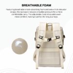 Fantech BG895 Bag Breathable Foam Polyester Fabric All in one Expandable Travel Backpack Splash-Resistant Protection - Image 2