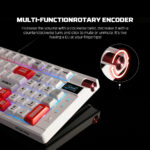 FANTECH ATOM PRO97 MK918 WIRELESS MECHANICAL GAMING KEYBOARD – TRI-MODE CONNECTION - Image 3