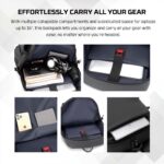 FANTECH BG896 -OXFORD BACKPACK 16INCH Laptop bag backpack men and women travel bag business large capacity - Image 6