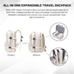 Fantech BG895 Bag Breathable Foam Polyester Fabric All in one Expandable Travel Backpack Splash-Resistant Protection - Image 3