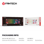 FANTECH ATOM PRO97 MK918 WIRELESS MECHANICAL GAMING KEYBOARD – TRI-MODE CONNECTION - Image 5