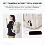 Fantech BG895 Bag Breathable Foam Polyester Fabric All in one Expandable Travel Backpack Splash-Resistant Protection - Image 4