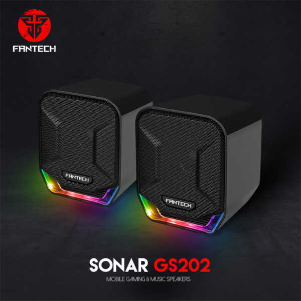 FANTECH GS202 SONAR Mini RGB Lighting Speaker