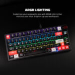 FANTECH ATOM PRO79 MK917 WIRELESS MECHANICAL GAMING KEYBOARD – TRI-MODE CONNECTION - Image 7