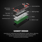 FANTECH ATOM PRO97 MK918 WIRELESS MECHANICAL GAMING KEYBOARD – TRI-MODE CONNECTION - Image 9