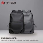 FANTECH BG896 -OXFORD BACKPACK 16INCH Laptop bag backpack men and women travel bag business large capacity - Image 4