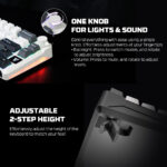 FANTECH ATOM PRO66 MK919  WIRELESS MECHANICAL GAMING KEYBOARD – TRI-MODE CONNECTION - Image 6