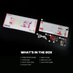 FANTECH ATOM PRO97 MK918 WIRELESS MECHANICAL GAMING KEYBOARD – TRI-MODE CONNECTION - Image 10