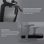 FANTECH OCA259s OFFICE CHAIR – BLACK - Image 3