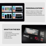 Atom Pro83 MK913 Tri-Mode Mechanical Keyboard - Image 6