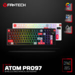 FANTECH ATOM PRO97 MK918 WIRELESS MECHANICAL GAMING KEYBOARD – TRI-MODE CONNECTION
