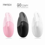 Fantech W195R  GO Comfy Mouse Vertical Ergonomic Design Wireless & Bluetooth Connection Compact Mouse