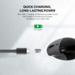 Fantech W195R  GO Comfy Mouse Vertical Ergonomic Design Wireless & Bluetooth Connection Compact Mouse - Image 7