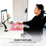 Fantech W195R  GO Comfy Mouse Vertical Ergonomic Design Wireless & Bluetooth Connection Compact Mouse - Image 9