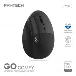 Fantech W195 GO Comfy Mouse Vertical Ergonomic Design Wireless & Bluetooth Connection Compact Mouse