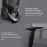 FANTECH OCA259s OFFICE CHAIR – BLACK - Image 7