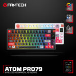 FANTECH ATOM PRO79 MK917 WIRELESS MECHANICAL GAMING KEYBOARD – TRI-MODE CONNECTION