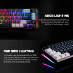 FANTECH ATOM PRO66 MK919  WIRELESS MECHANICAL GAMING KEYBOARD – TRI-MODE CONNECTION - Image 7