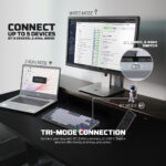 FANTECH SUPER MAXFIT AIR83 MK915 75% LOW PROFILE WIRELESS MECHANICAL KEYBOARD - 3 Connection Mode - Image 16