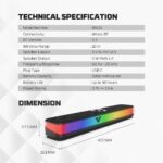 FANTECH BS151 GROOVE BAR PRO DUAL MODE CONNECTION GAMING SPEAKER - Image 2