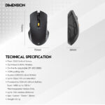 FANTECH RAIGOR III WG12R RECHARGEABLE WIRELESS GAMING MOUSE - Image 6