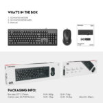 Fantech KM103 Usb Wired Keyboard And Mouse Combo - Image 7