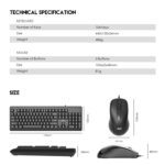 Fantech KM103 Usb Wired Keyboard And Mouse Combo - Image 8