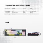 Fantech Atom104S MK878S Mechanical Keyboard - Image 3