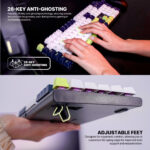 Fantech Atom104S MK878S Mechanical Keyboard - Image 2