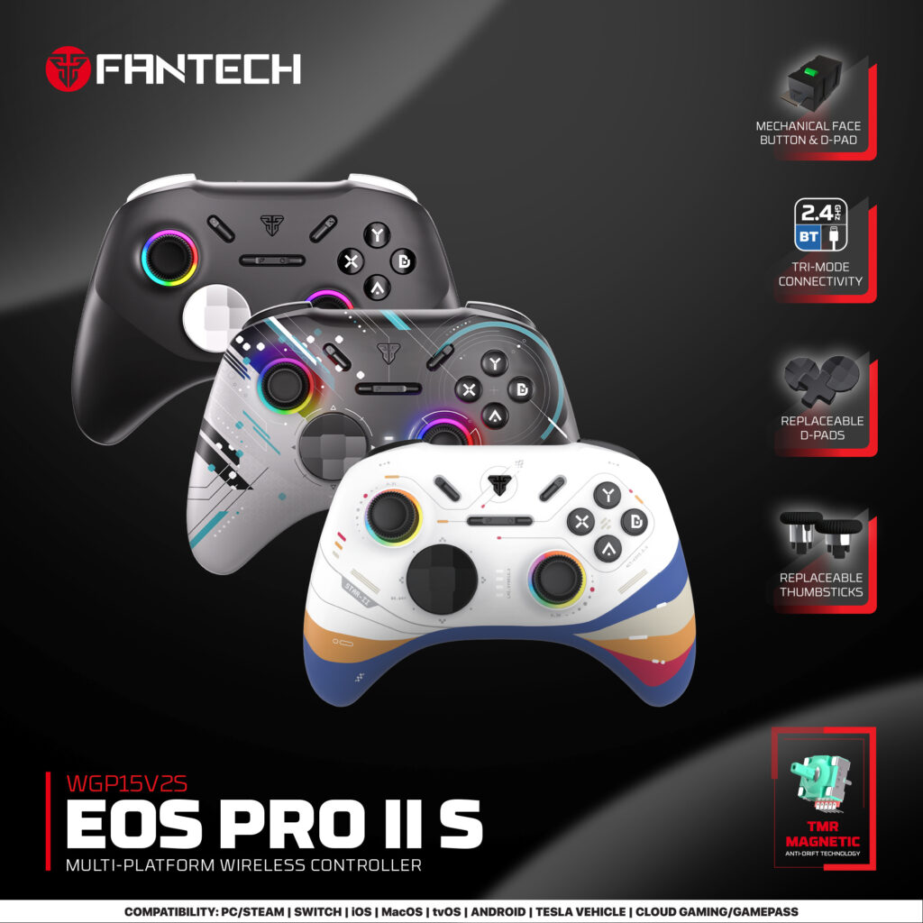 WGP15 V2S EOS PRO II S Gamepad Multi Platform Wireless - Fantech Nepal ...