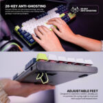 Atom87S MK877S Mori Edition Mechanical Keyboard - Image 3