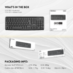 Fantech K211 104-Key Full-Size Wired Keyboard – Lightweight & Multi-OS Compatible - Image 6