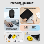 W190D Fantech Wireless Mouse - Image 4