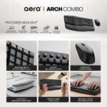 Fantech WKM71 Arch Combo Wireless Keyboard and Mouse - Image 2