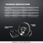 Fantech R2 Racing Wheel for PC/Playstation - Image 2