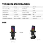 Fantech Leviosa Aura MCX04 Wired Microphone - Image 10