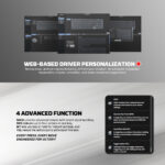 Fantech Atom HE68 MK811 Magnetic Wired Keyboard - Image 9