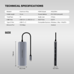 Fantech NeraLINK HC101 10-in-1 USB-C Hub - Image 8