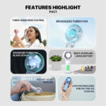 Fantech PAC1 Portable Cooler (PAC1 Mini Fan) - Image 4