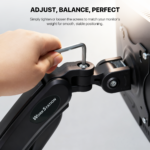 Fantech ProMount MBS1 – Elite Workstation Monitor Bracket - Image 3