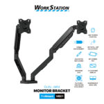 Fantech ProMount MBD1 – Elite Workstation Monitor Bracket