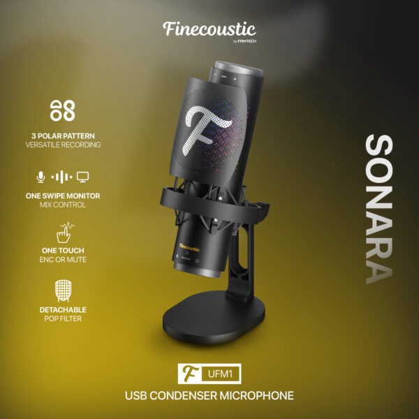 Fantech Sonara UFM1 Finecoustic – ProSound Wired Microphone